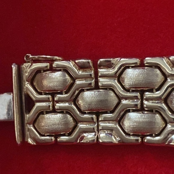 Gold bracelet super gold and gorgeous bracelet unisex solid yellow gold - Picture 14 of 15